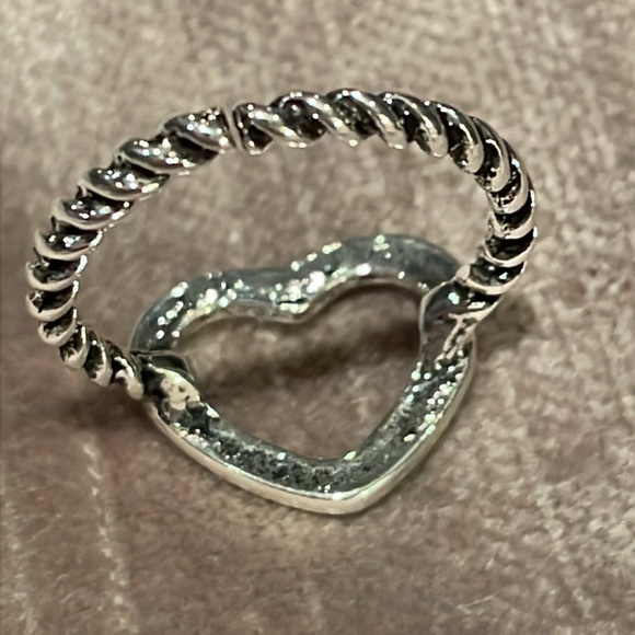 6 for $10 Open Heart Ring 4.25 - Picture 4 of 6